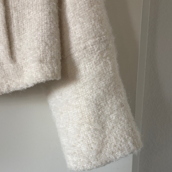 ME+EM Cream Boucle'Swing Jacket - Picture 10 of 12